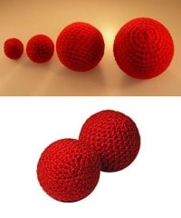 8インチ（20cm） リンキングリング 7本セット （サロン・ステージ