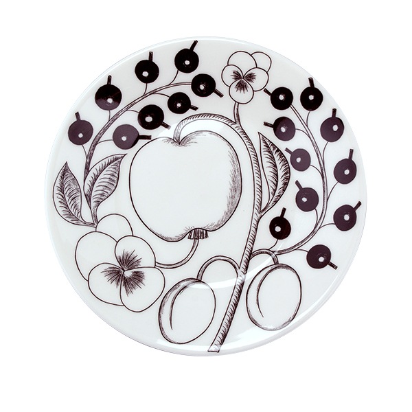 アラビア Arabia ブラック パラティッシ ブラパラ カップ & ソーサー