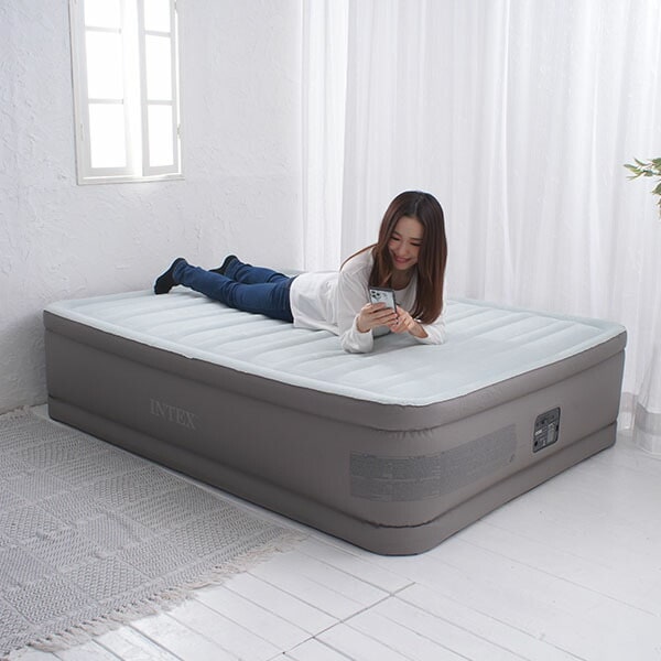 正規販売店】 インテックス INTEX エアーベッド ダブル 電動 64903JB
