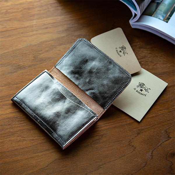 イルビゾンテ Il Bisonte 名刺入れ カードケース C0470 P PORTACARTE