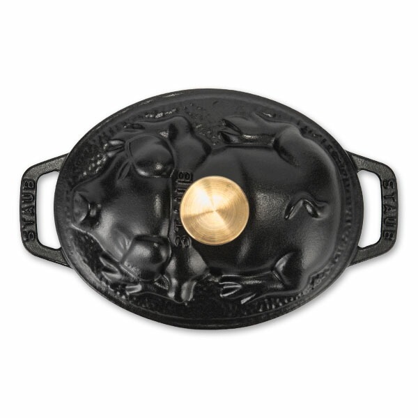 ストウブ 鍋 Staub ピギー ココット オーバル 17cm 両手鍋 ホーロー鍋