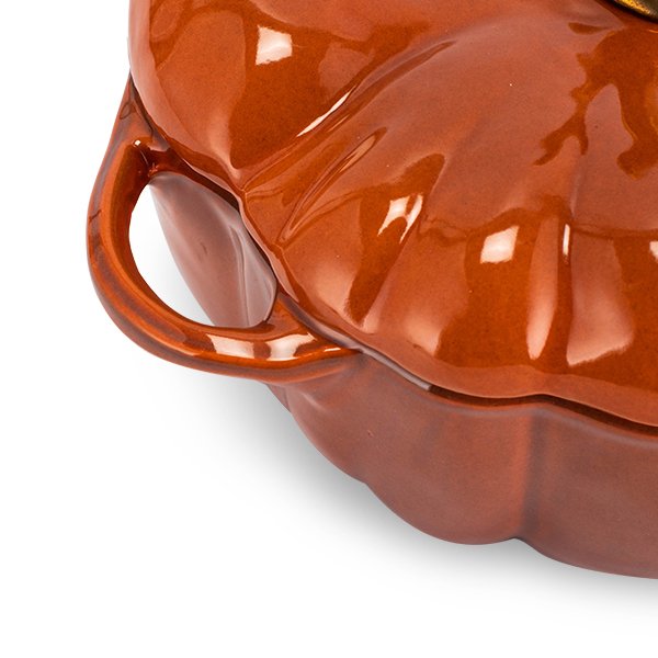 ストウブ 鍋 Staub パンプキンココット 24cm 両手鍋 ホーロー鍋