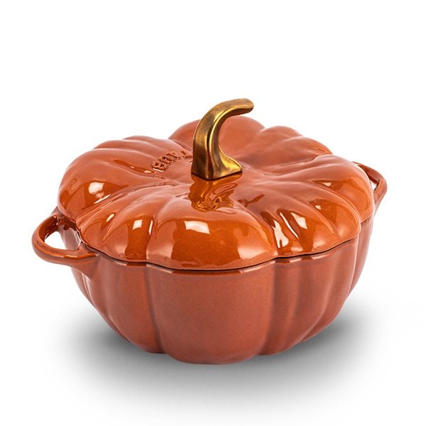 ストウブ 鍋 Staub パンプキンココット 24cm 両手鍋 ホーロー鍋