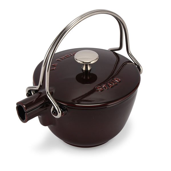 ストウブ Staub ラウンド ティーポット 16.5cm 茶こし付き ホーロー