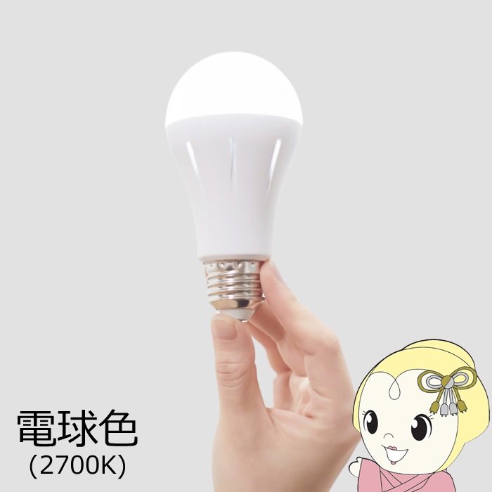 日本防災スキーム いつでもランプtsuita 電球色 2700K 50W相当