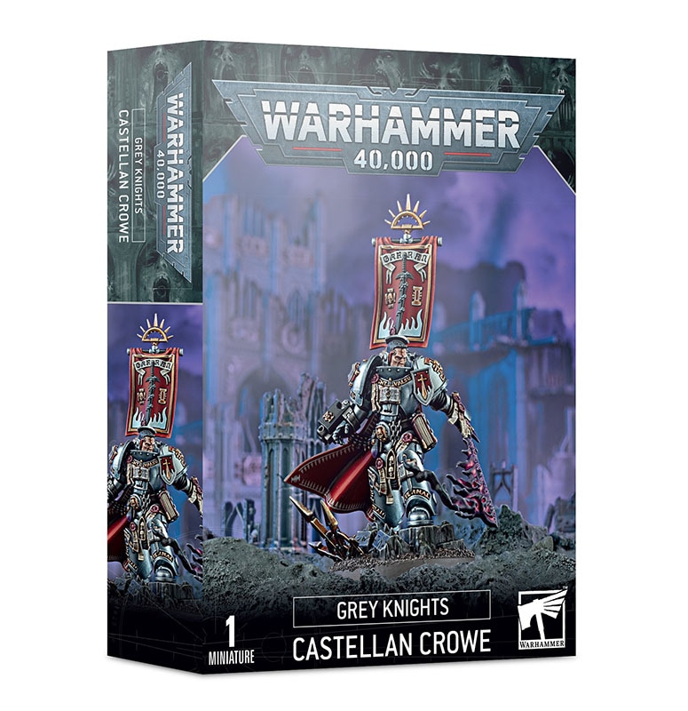 WH40k】 グレイナイト：城代クロウェ / GREY KNIGHTS: CASTELLAN CROWE