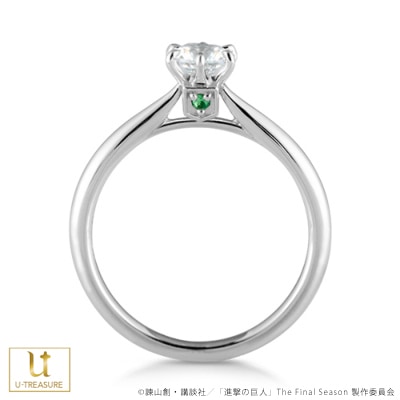 進撃の巨人】ソリティアリング リヴァイ シルバー |GIV ギヴ：人気の