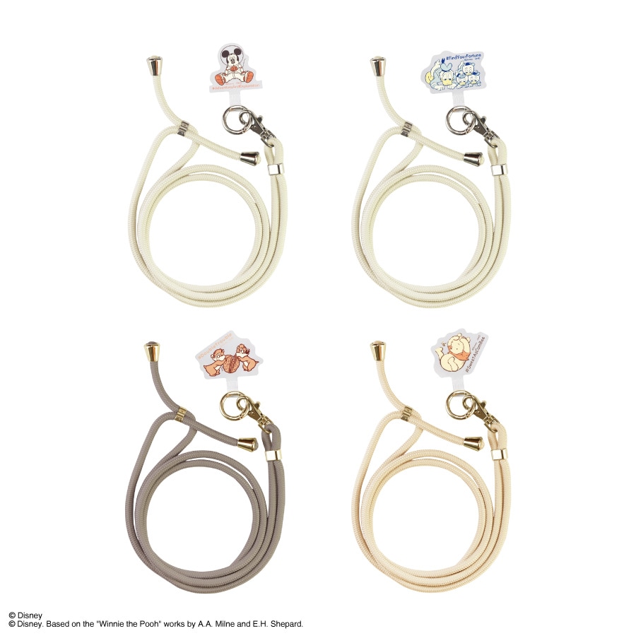 ディズニーキャラクター ／ マルチリングプラス ストラップセット | た