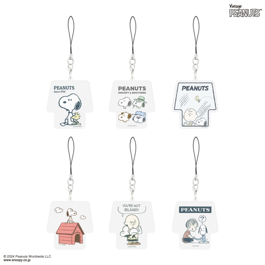 ピーナッツ スヌーピー モバイルアクリルストラップ Lサイズ | は行