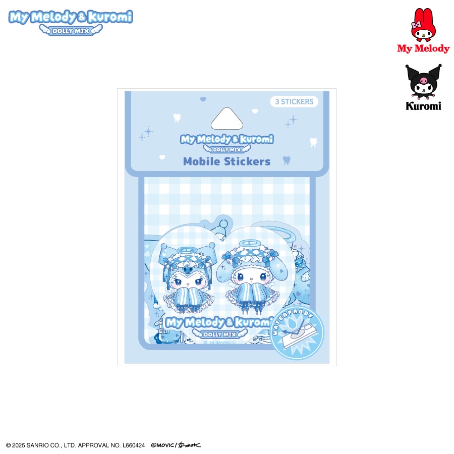 マイメロディ＆クロミ Dolly Mix モバイルステッカー | さ行,サンリオ