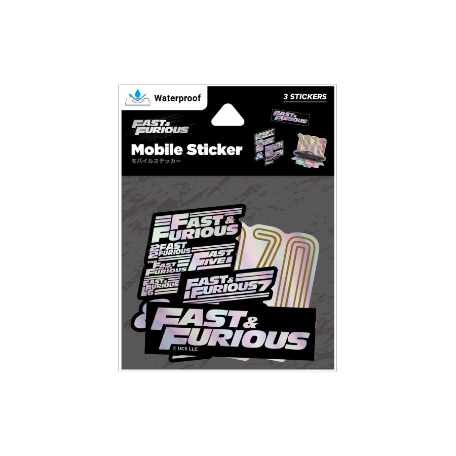 ワイルド・スピード モバイルステッカー | や行、ら行、わ行,ワイルド