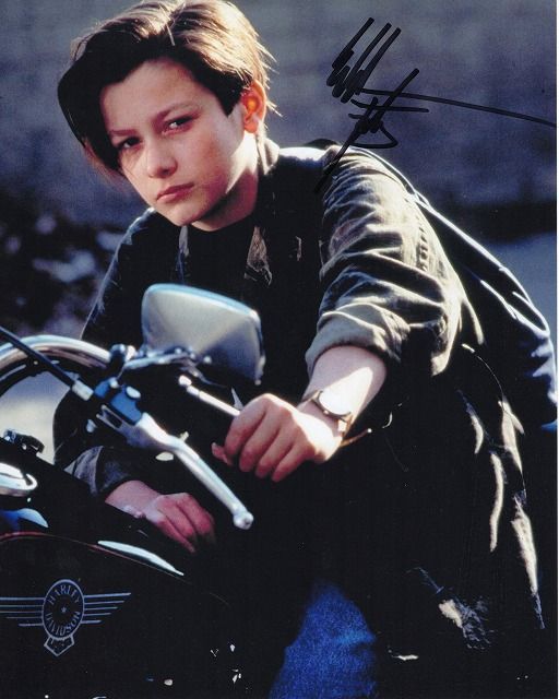 エドワード・ファーロング直筆サイン入り写真□ターミネーター2