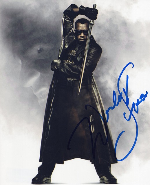 ウェズリー・スナイプス直筆サイン入り写真□ブレイド○UACCRD永久保証