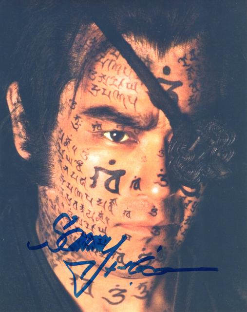 サニー・チバ(千葉真一)直筆サイン入り写真□魔界転生/柳生十兵衛