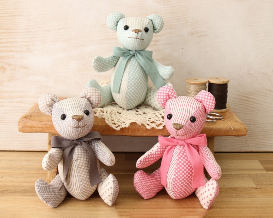 ☆Tildaで作る「テディベア」キット [M便 1/1] の通販 | SWANY Online