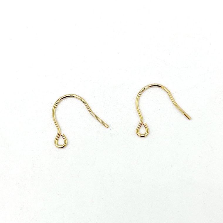 ゴールドフィルド/ピアス/フィッシュフック/4006405/12x11mm/線0.71mm