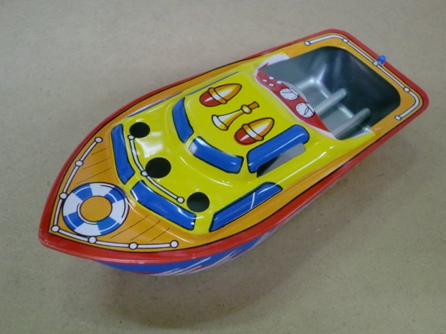 ブリキのポンポン船・人気のポンポン丸です、日本製を販売,玩具問屋 上野屋