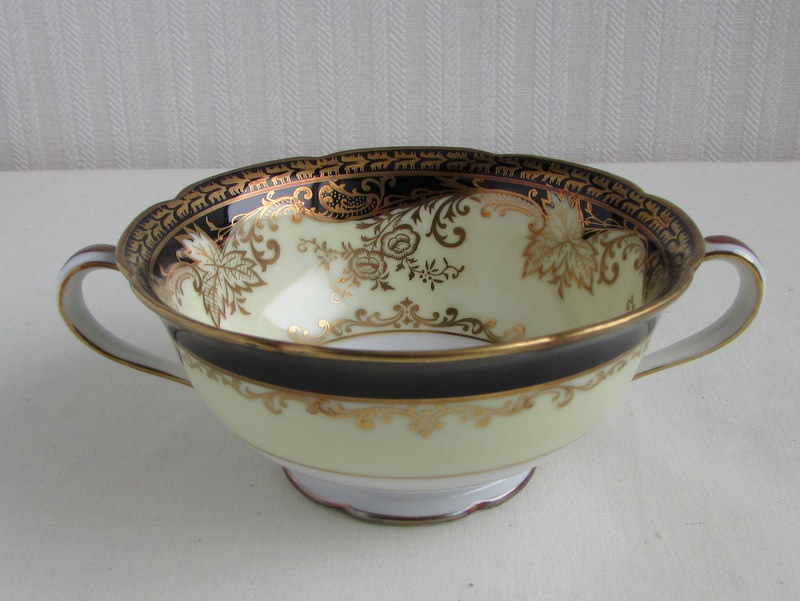 オールドノリタケ スープカップ 金彩黒色 | 和食器,洋食器,ノリタケ