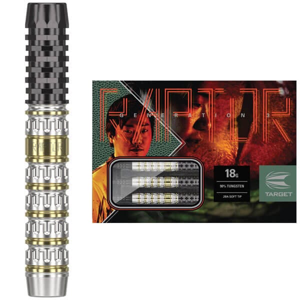 ターゲット RAPTOR G3 ラプター3 2BA18.0g 西谷譲二選手 ダーツ バレル