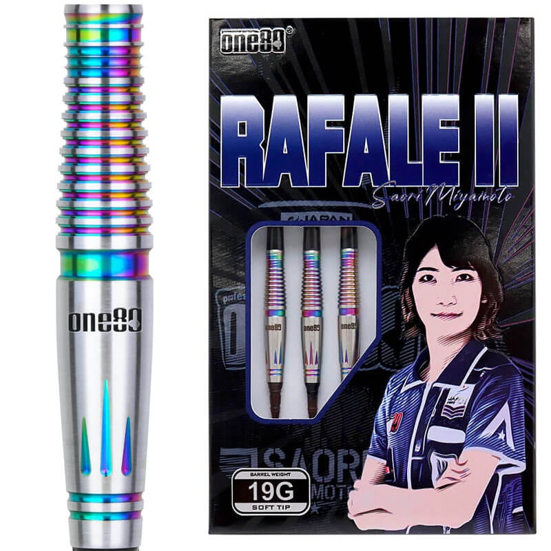 ONE80 ラファール2 カメレオン 2BA19g 宮本沙織選手 ダーツ バレル