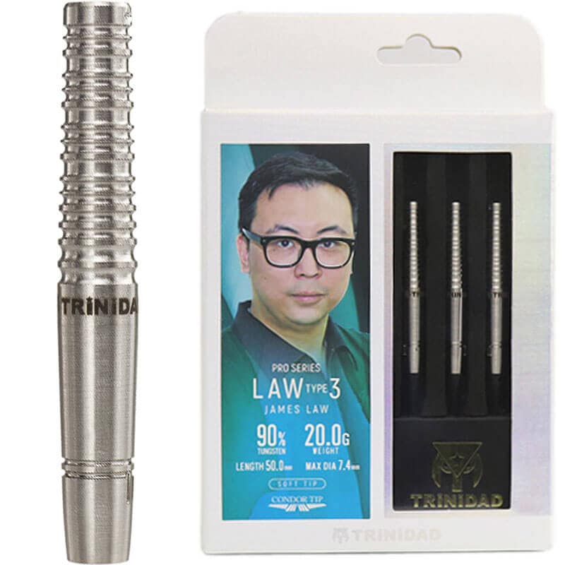 トリニダード Law Type3 ロー3 2BA20g ジェームズ・ロー選手 ダーツ バレル