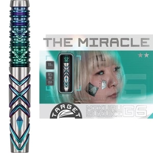 ターゲット ザ・ミラクルG5 ライト 2BA19g 鈴木未来選手 ダーツ バレル