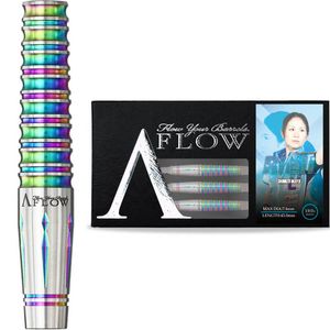 ダイナスティー A FLOW リエル7 バレル シャフト 虹色 ダーツセット