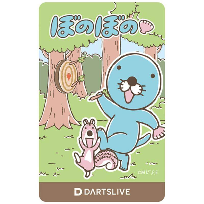 ぼのぼの ダーツライブカード with ダーツライブカード&ライブ