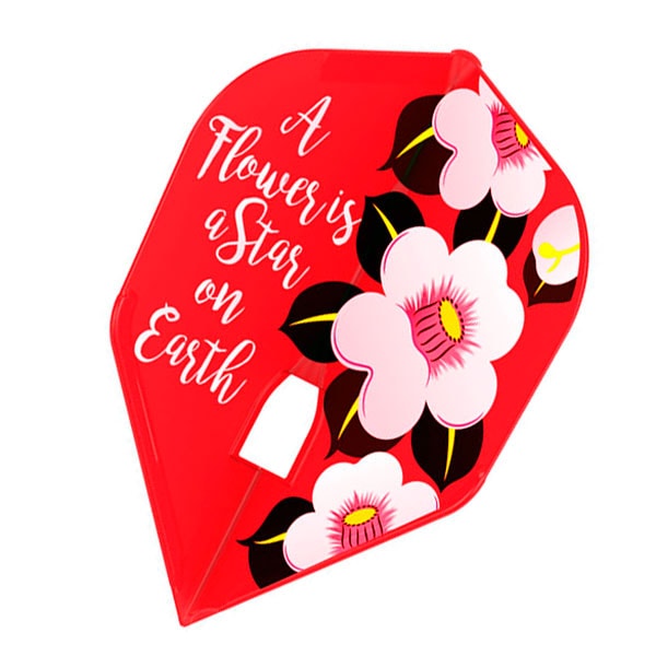 L-style エルスタイル 松本恵 ver.3 シェイプ レッド ダーツ フライト