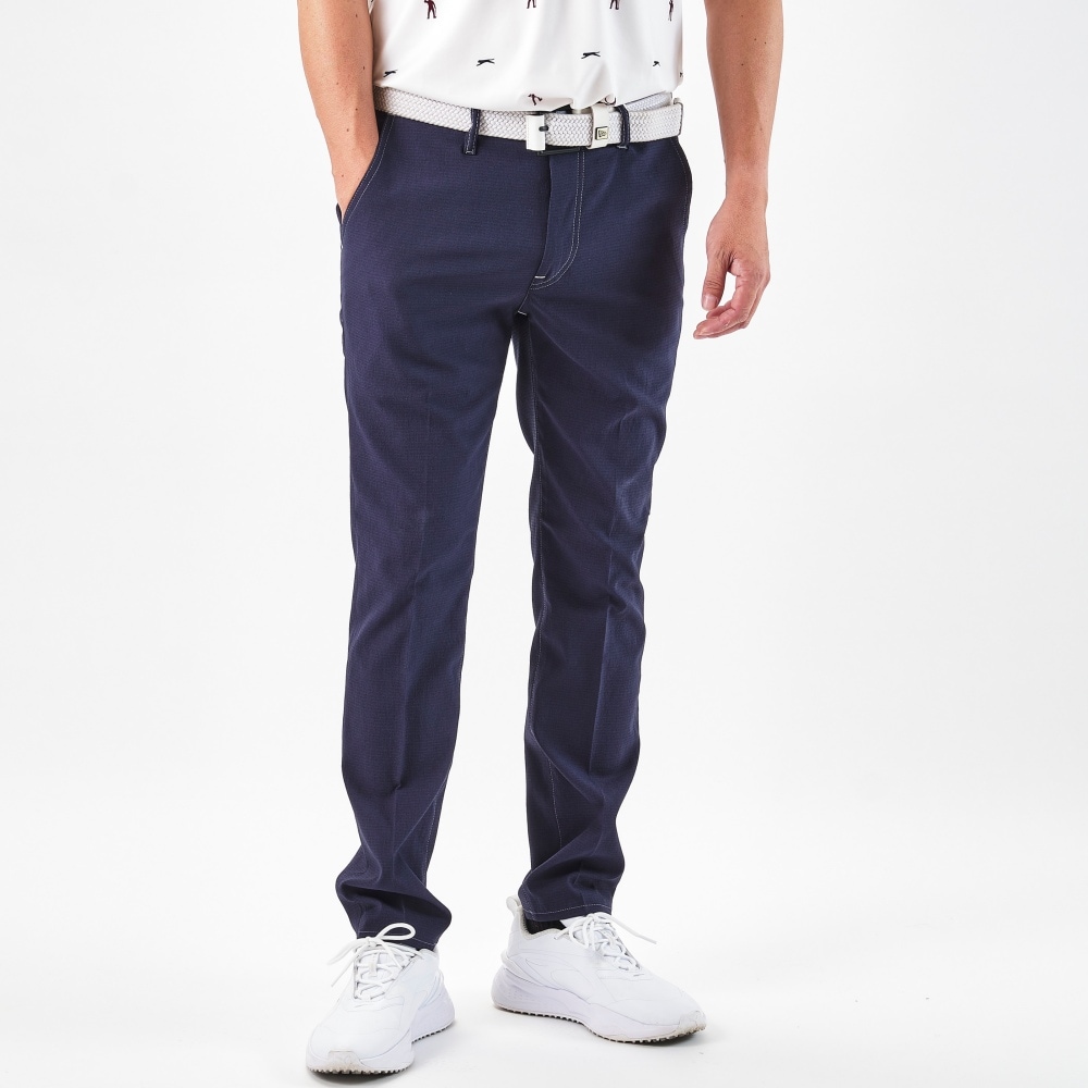 ONO+8186 ワルツSAP二重織りDot Air SY加工 テーパードパンツ【汗を