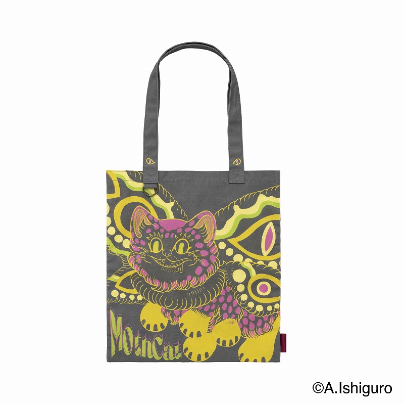 ばけねこだらけ デイリーユーストートバッグ (モスキャット) | ばけ