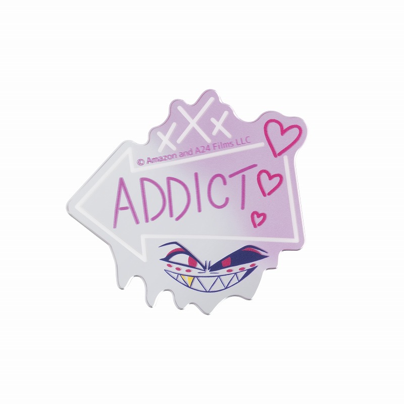 HAZBIN HOTEL トレーディングアクリルミラーステッカー Hotel side (全