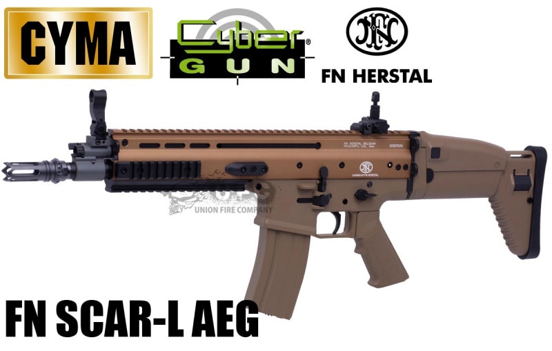 CYMA/CYBERGUN FN SCAR-L フルメタル電動ガン TAN【180日間安心保証