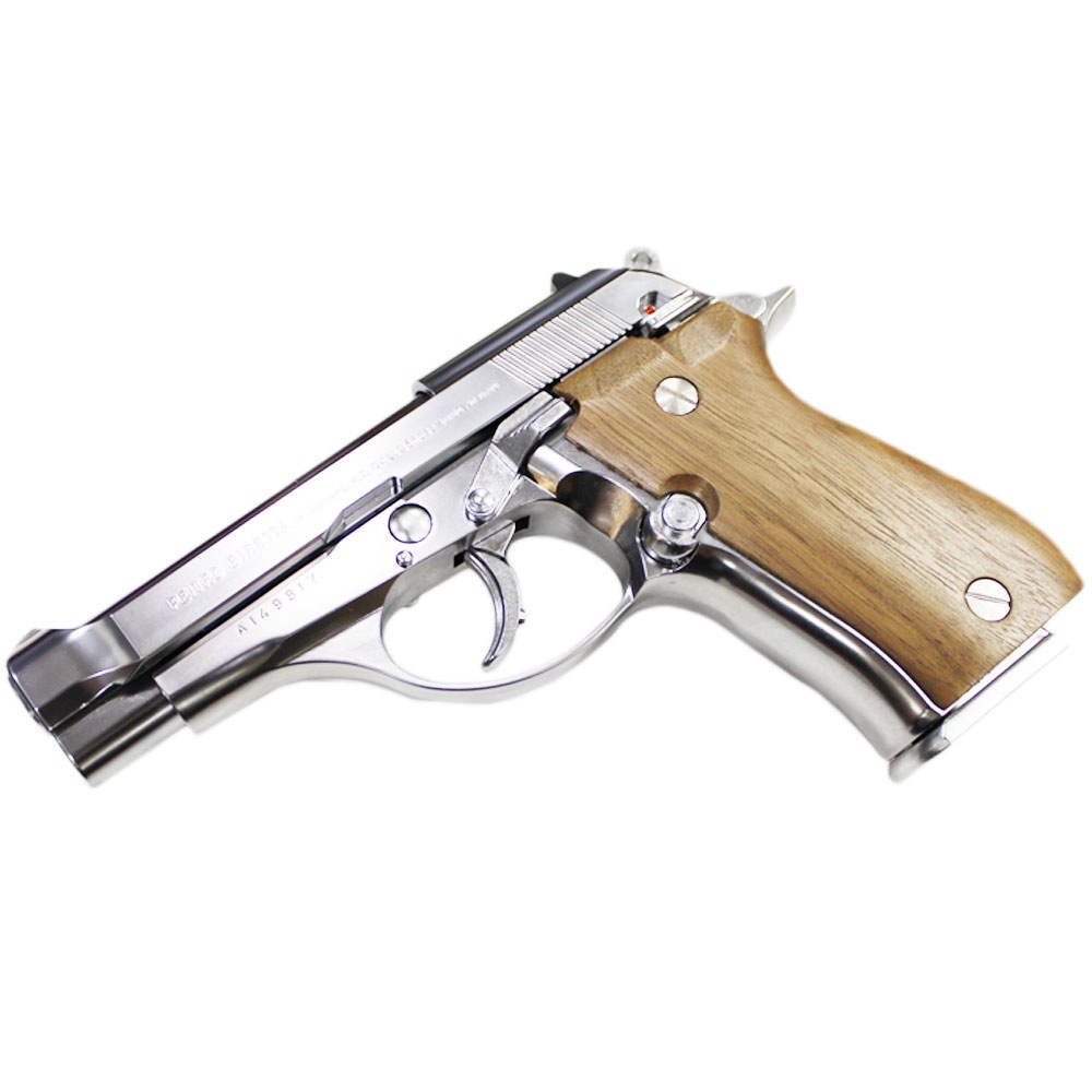 マルシン M84 強化版 モデルガン 木製グリップ ABS SV 完成品