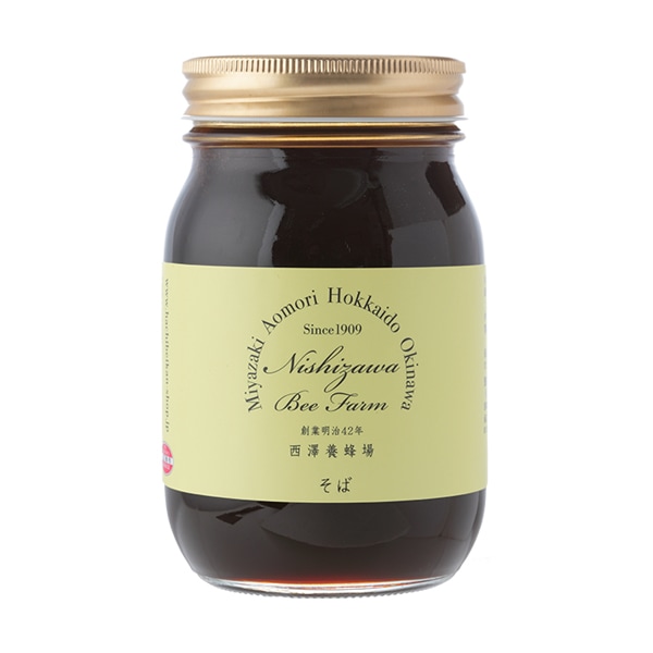北海道産そばはちみつ（600g）｜蜂兵衛館西澤養蜂場本店