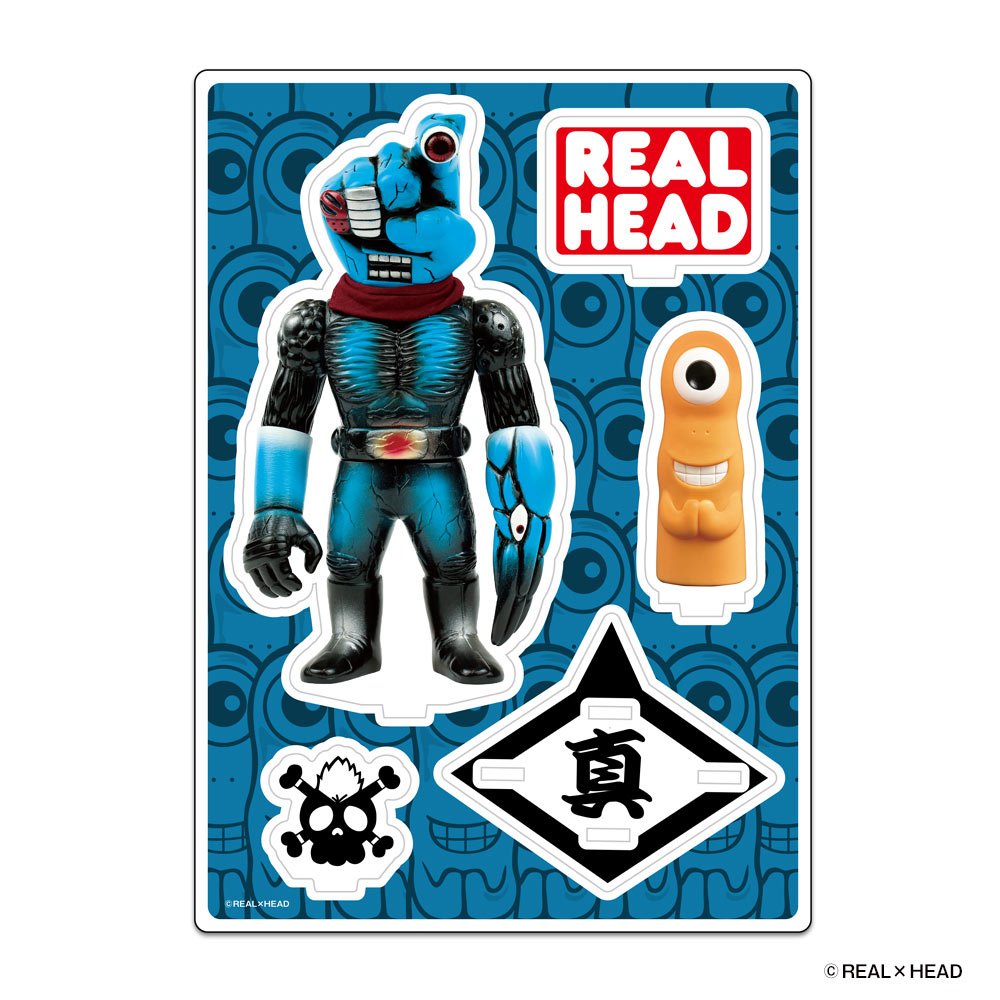 REAL HEAD/ユビオスアクリルフィギュア/リアルヘッド｜墓場の画廊