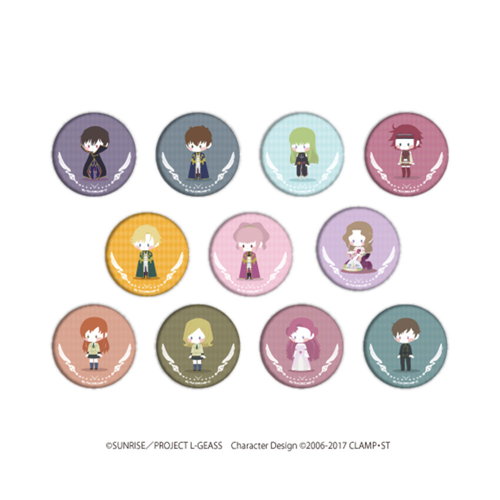 希少 レア コードギアス theキャラ 缶バッジ 皇道 場面写 ルルーシュ