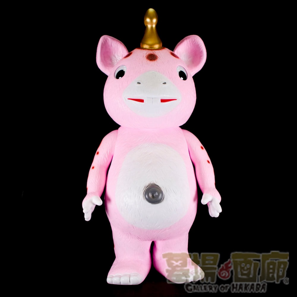 ソフビ】【イヌクマ】快獣ブースカ ジャイアント ピンク色