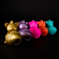 ソフビ】【イヌクマ】快獣ブースカ&チャメゴン指人形5色セット/INUKUMA