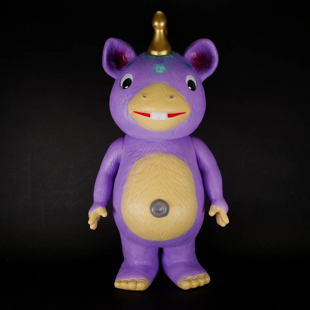 ソフビ】【イヌクマ】快獣ブースカ ジャイアント ラベンダー/INUKUMA