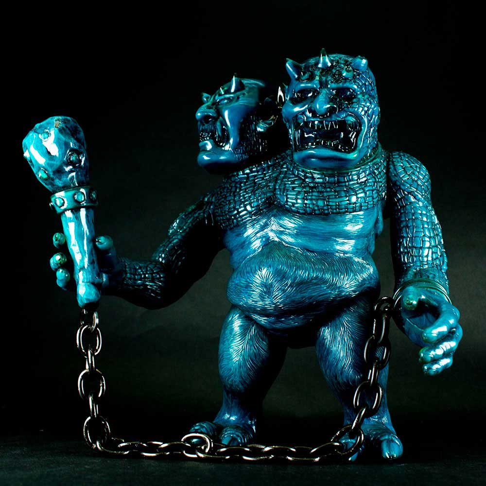 ソフビ】【シカルナ工房】YABANJIN（二重成型）