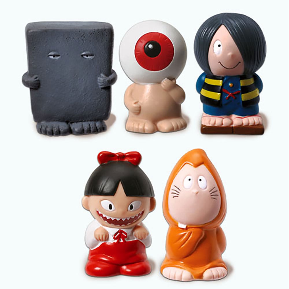 ゲゲゲの鬼太郎/指人形セット（鬼太郎 目玉のおやじ ねずみ男 ねこ娘