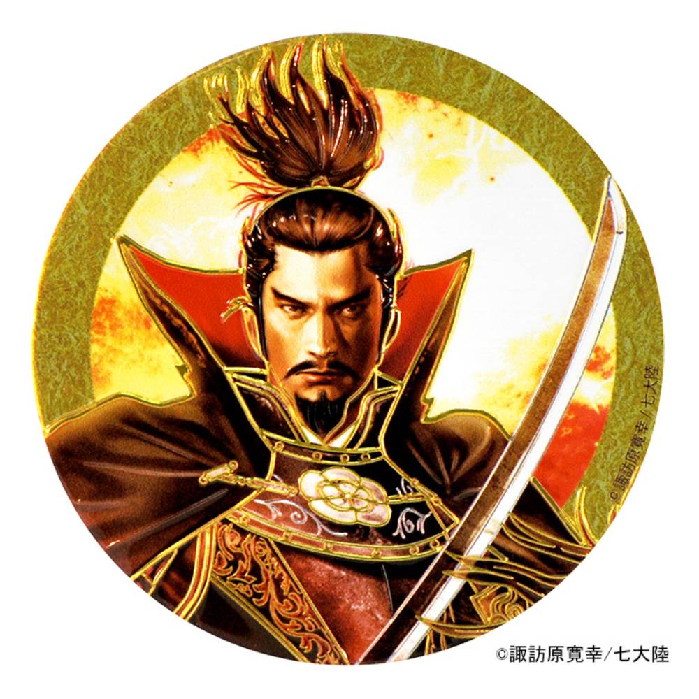 諏訪原寛幸/彫金メタルアートマグネット 織田信長｜墓場の画廊ONLINE STORE