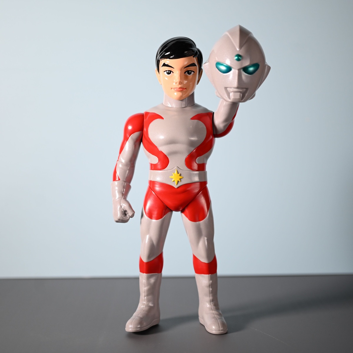 ソフビ】【Planet-X】エメラルド星人 (マスク着脱式)/プラネット