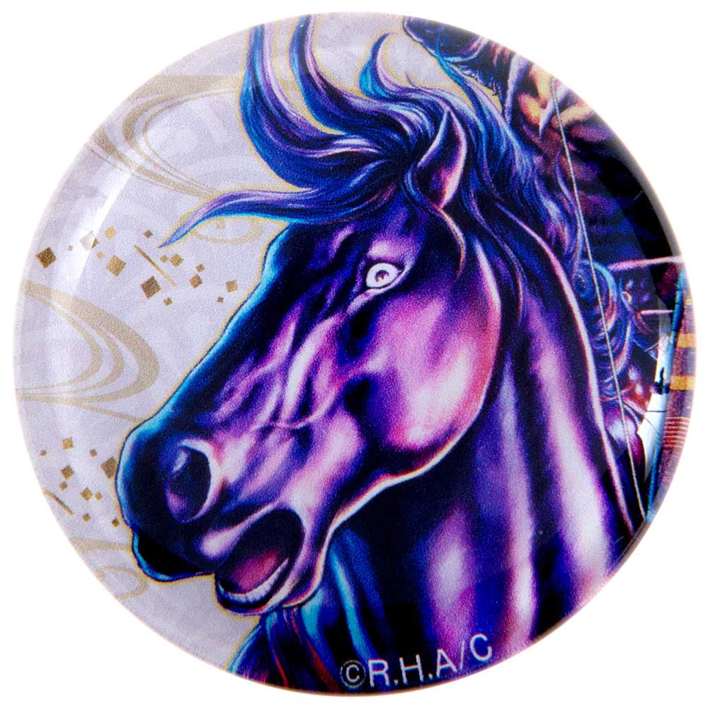 花の慶次/松風 ガラスマグネット｜墓場の画廊ONLINE STORE