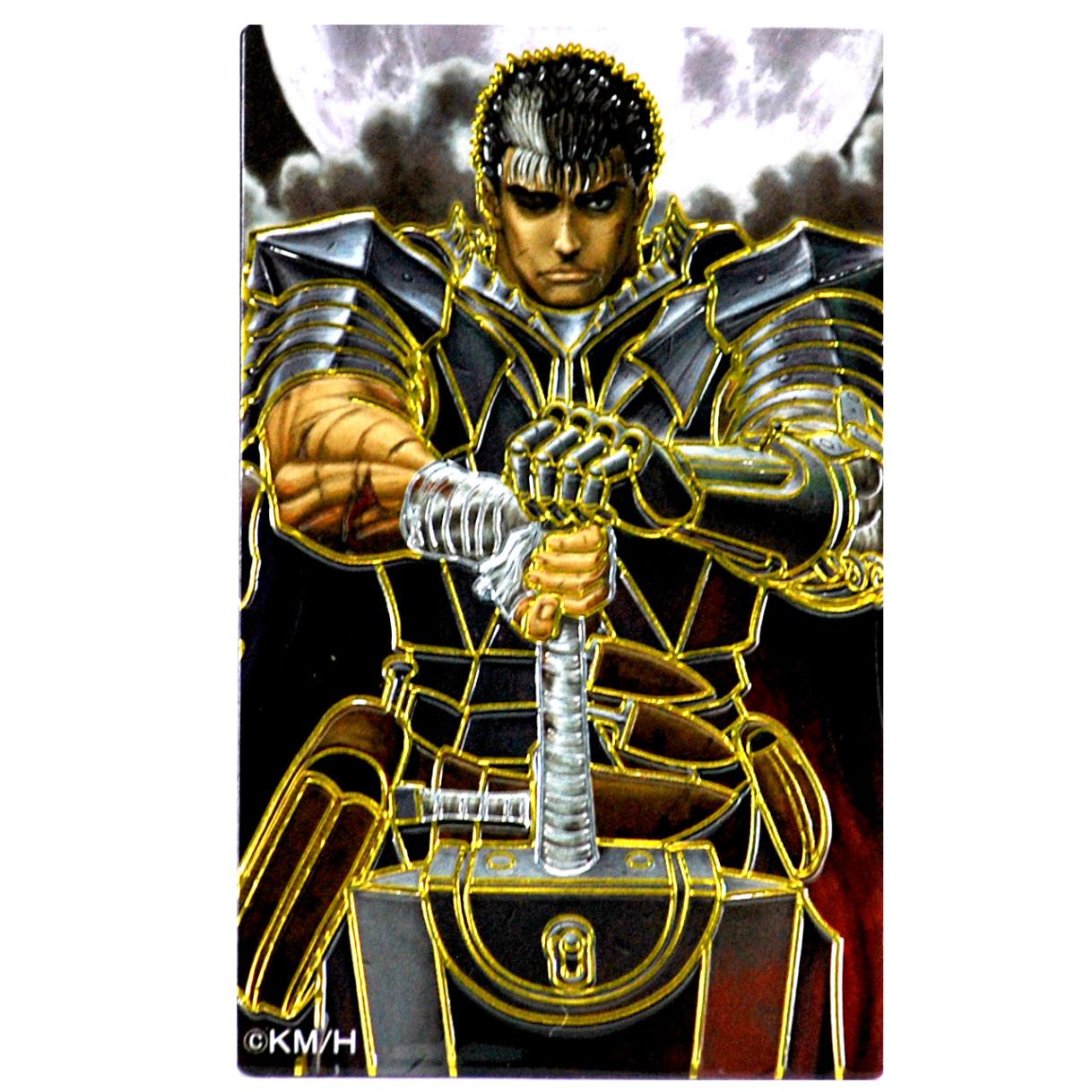 ベルセルク/ガッツ 彫金ステッカー角｜墓場の画廊ONLINE STORE