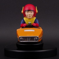 ソフビ/MonsterMindToys/レッドバロン×ビッグバイソン｜墓場の画廊