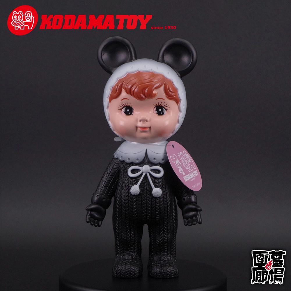 ソフビ/KODAMA TOY/チャーミーちゃん(WD.BK2)/黒｜墓場の画廊ONLINE STORE