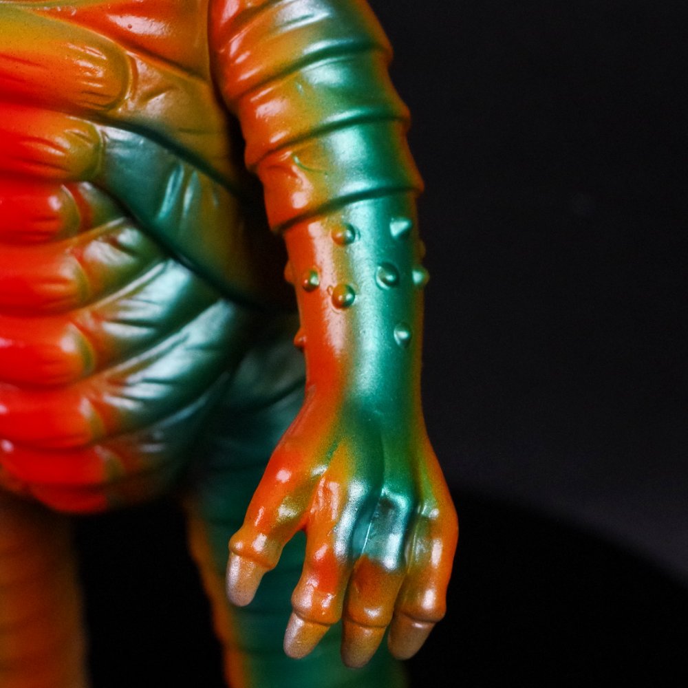 ソフビ/ブルマァク BULLMARK/ウルトラマンレオ/カーリー星人/オレンジ