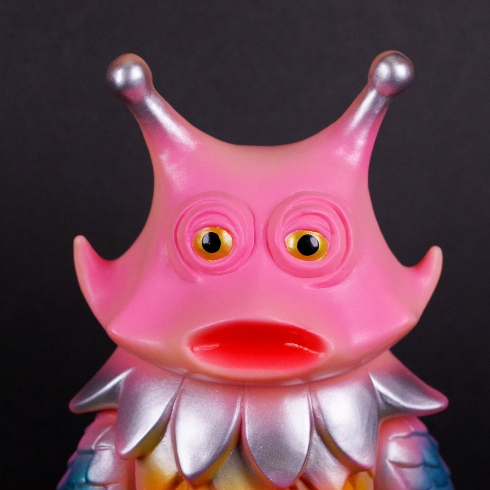 ソフビ/ブルマァク BULLMARK/ウルトラマンレオ/ギロ星獣/ピンク｜墓場